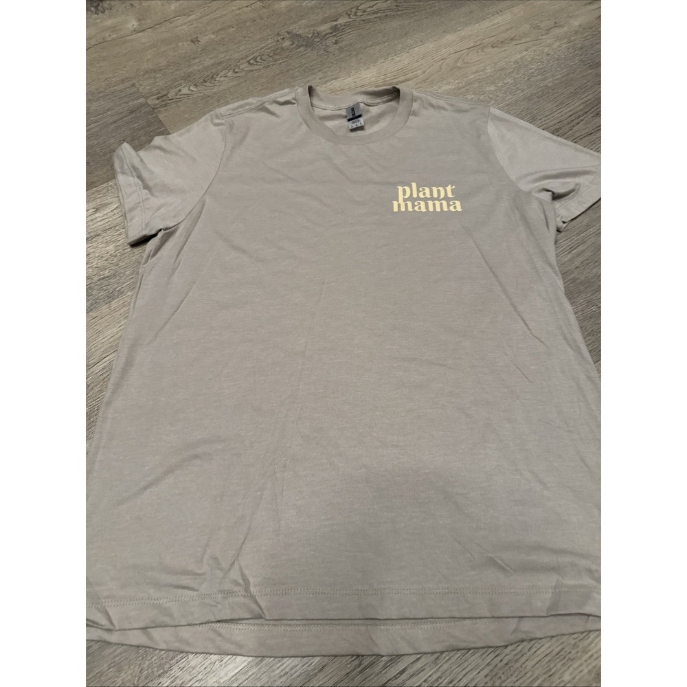 Plant Mama Tan T-Shirt, Size Large By Gildan‎ Spring Summer